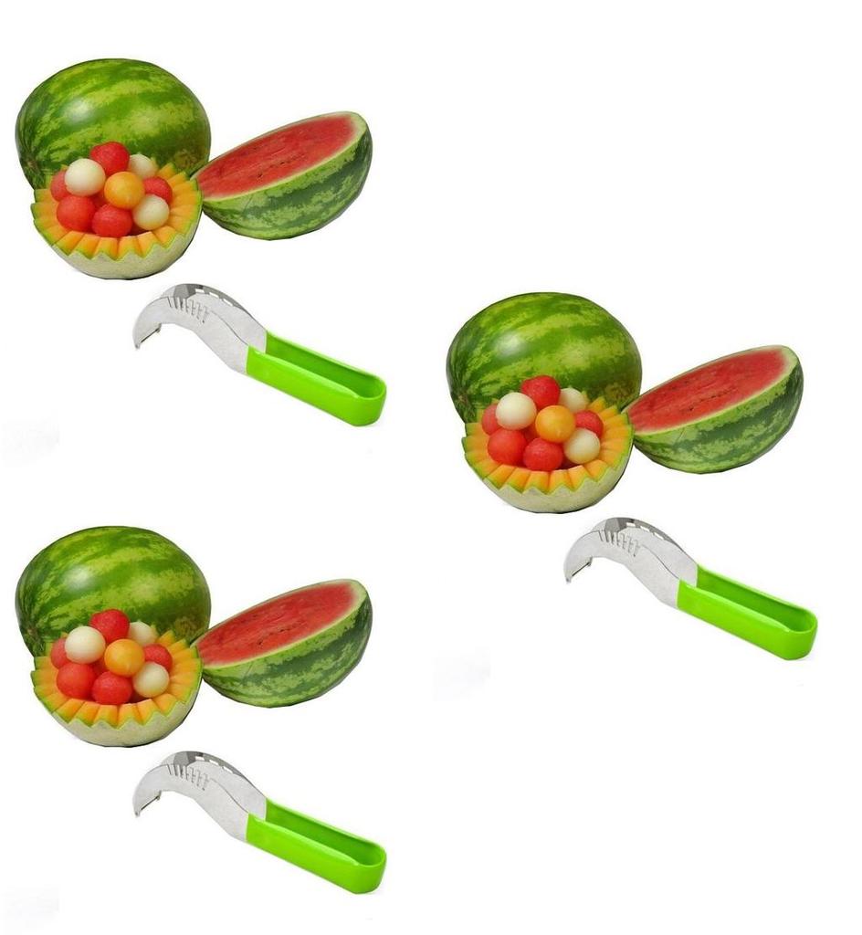 Premium Stainless Steel Watermelon Slicer And Corer For Effortless Fruit Cutting