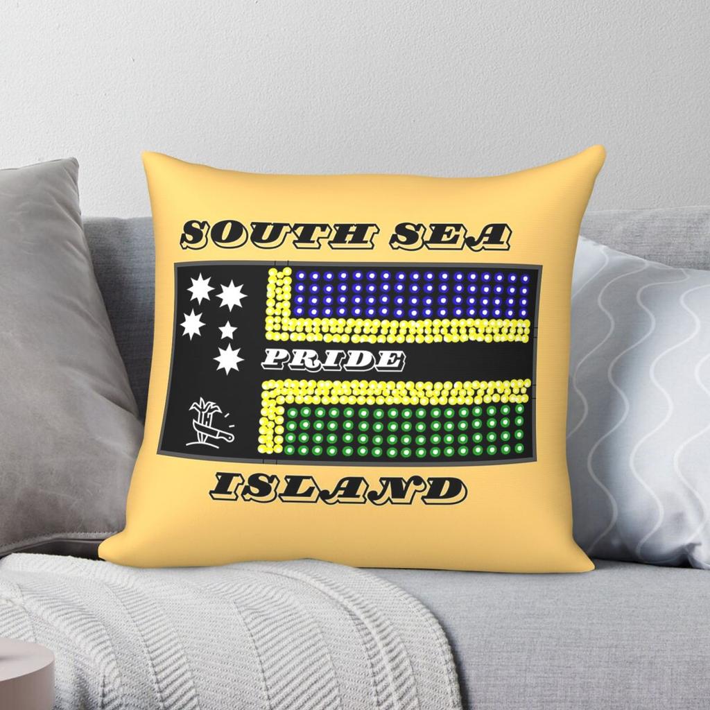 Indigenous Dot South Sea Island Pillowcase Polyester Linen Velvet Pattern Decor Throw Pillow Case Home Cushion Cover Wholesale