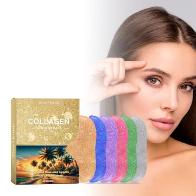 Collagen-Stirnpflaster mildert feine Linien auf der Stirn Stirnpflaster