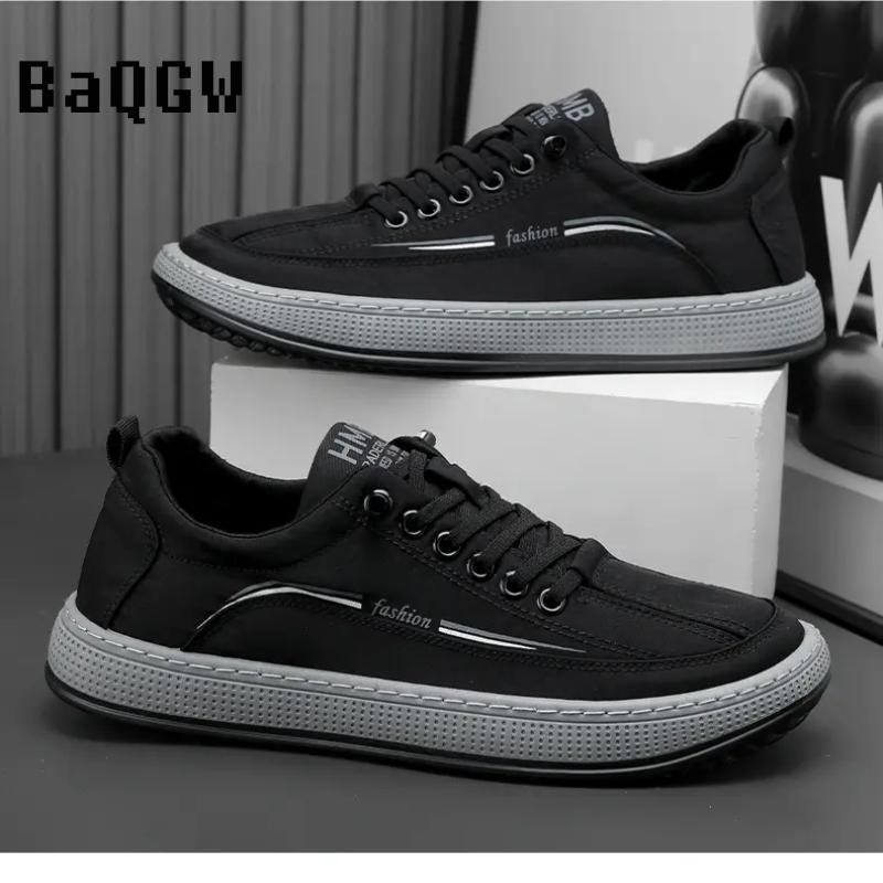 

Мужская модная обувь для скейтбординга Новая весенне-осенняя повседневная обувь Кроссовки Дышащая Удобная Уличная Обувь для Ходьбы Спортивная обувь Лоферы 44 чёрный