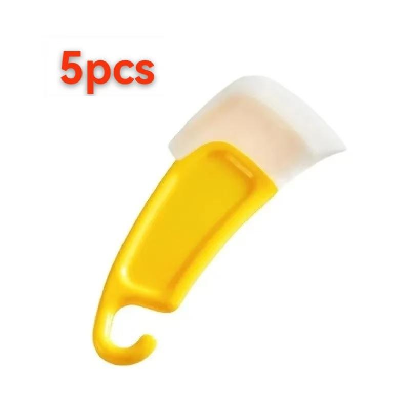 Silicone Pan Scraper Spatula Kitchen Scraper Soft Blade Scraper Non Stick Gentle On Cookware Versatile Kitchen Cleaning Tool