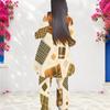 Women Plus Size Round Neck Long Sleeve Printed Layered Top Long Pants Two Piece Set