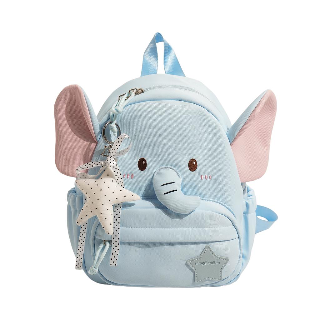 Schoolbag Korean cartoon baby elephant backpack cute sweet wind student schoolbag Japanese childlike fashion casual women's small backpack