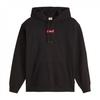 Mens Batwing Logo Cotton Blend Relaxed Fit Hoodie
