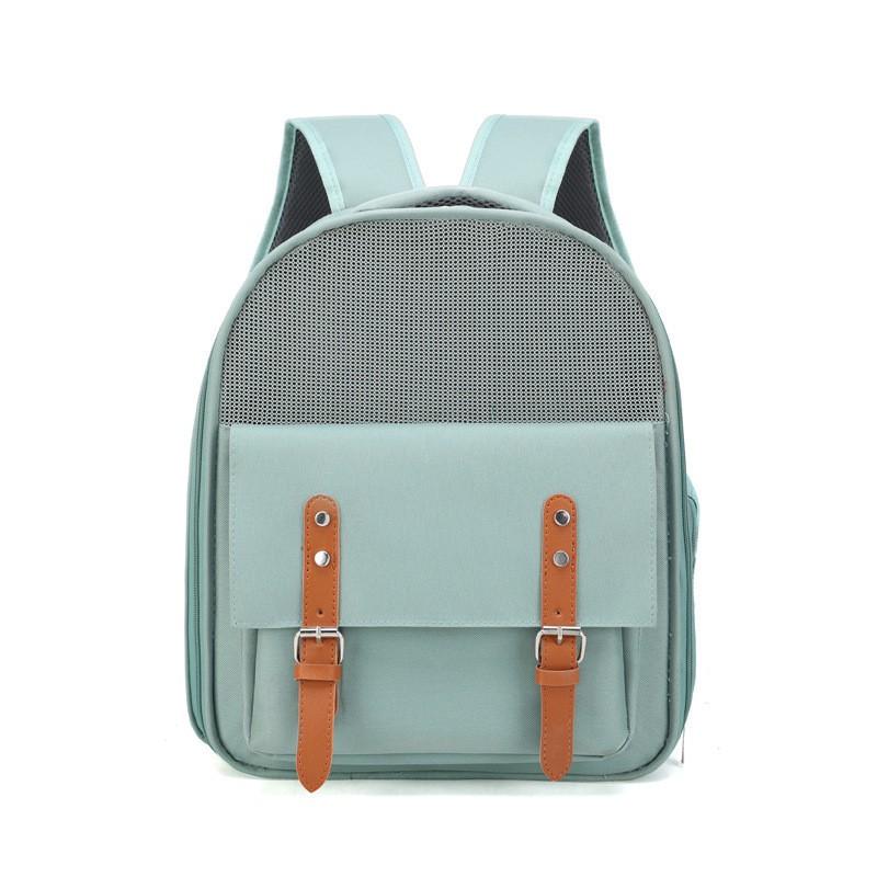 Dual-Shoulder Pet Carrier Backpack Cats Small Dogs - Durable Oxford Fabric With Grip Handle 13L Capacity 5-7kg Weight