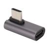 Type C Male to Female Adapter 10Gbps Aluminum Alloy Compact Type C Adapter for Laptops Tablets Smartphones