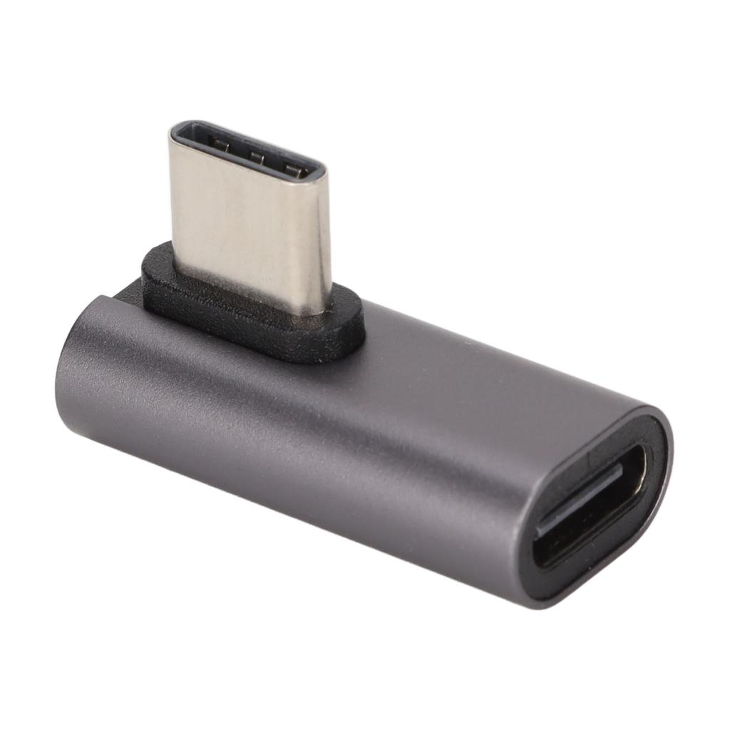Type C Male to Female Adapter 10Gbps Aluminum Alloy Compact Type C Adapter for Laptops Tablets Smartphones
