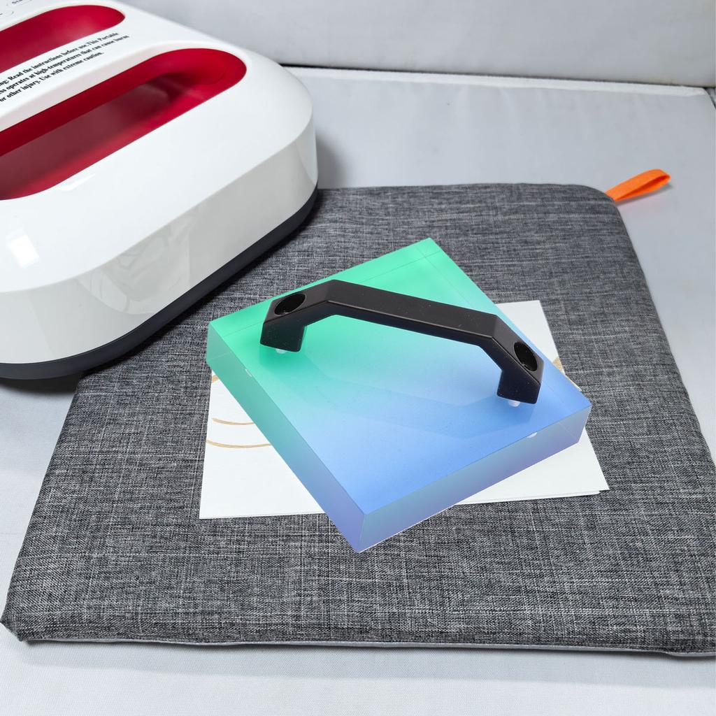   Cooling Block with Handle Heat Press Craft Tool Cooler Accessories for Sublimation Paper Digital Transfer Film Iron On Heat Transfer Printing