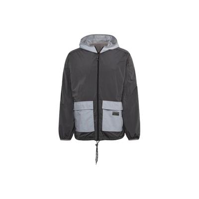 Zipper Comfortable Sports Long Sleeve Jacket Men Jacket Gray GN3344