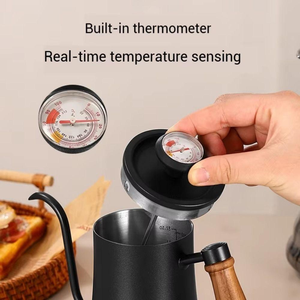 Stainless Steel Goose Neck Coffee Pot 550ml/850ml Hand Brewing Kettle Pour Over Coffee Kettle  Home