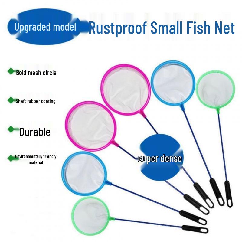 Round Multi-Size Fish Tank Scoop Net for Aquarium Use