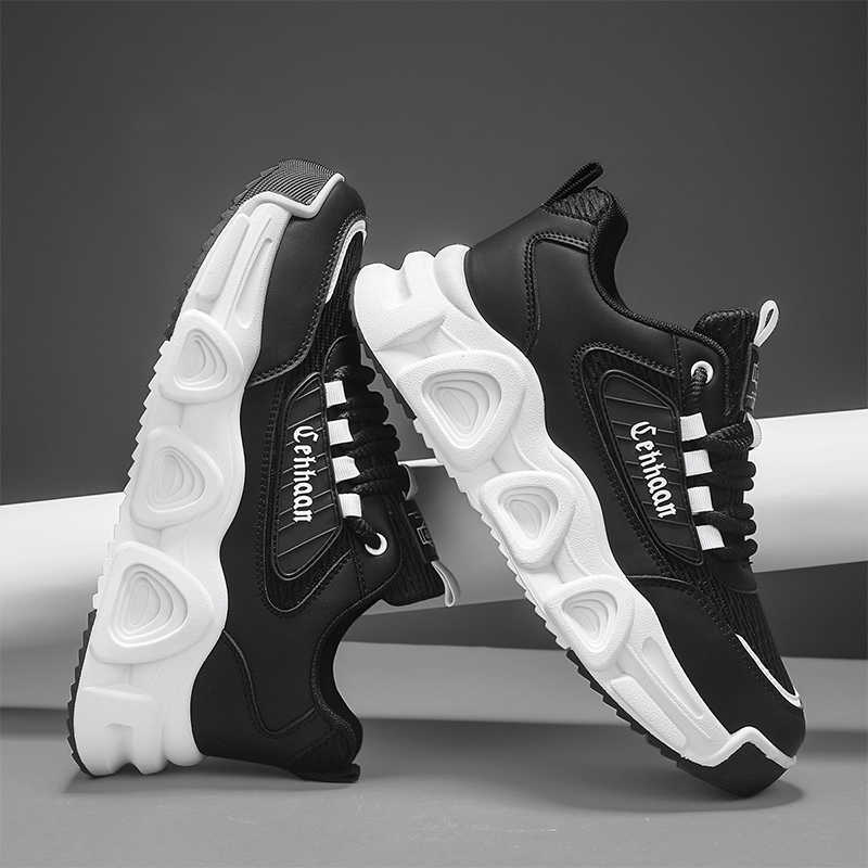 Fashion Plateforme Round Foot Basket Sneakers Men's Boot Shoes High Quality Men's Loafers Sport Sho Kit Tenisky Tenia Luxery