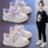 Girls Low Top Sneakers Spring Non-Slip Soft Sole Sweet Casual Sports Shoes Children Princess Shoes