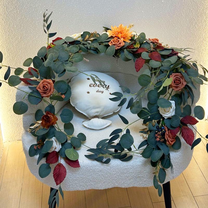 

Искусственные листья эвкалиптаИвовые листьяЦветыРотангОсеньДомОбеденный столСвадебное украшение