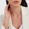Niche Cold Wind Pearl Necklace Collarbone Chain Temperament Pendant Does Not Fade Retro French Necklace