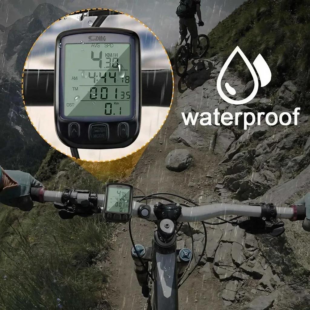 Waterproof Digital Bike Computer LCD Odometer Speedometer Stopwatch Cycling Accessories Bike Tools