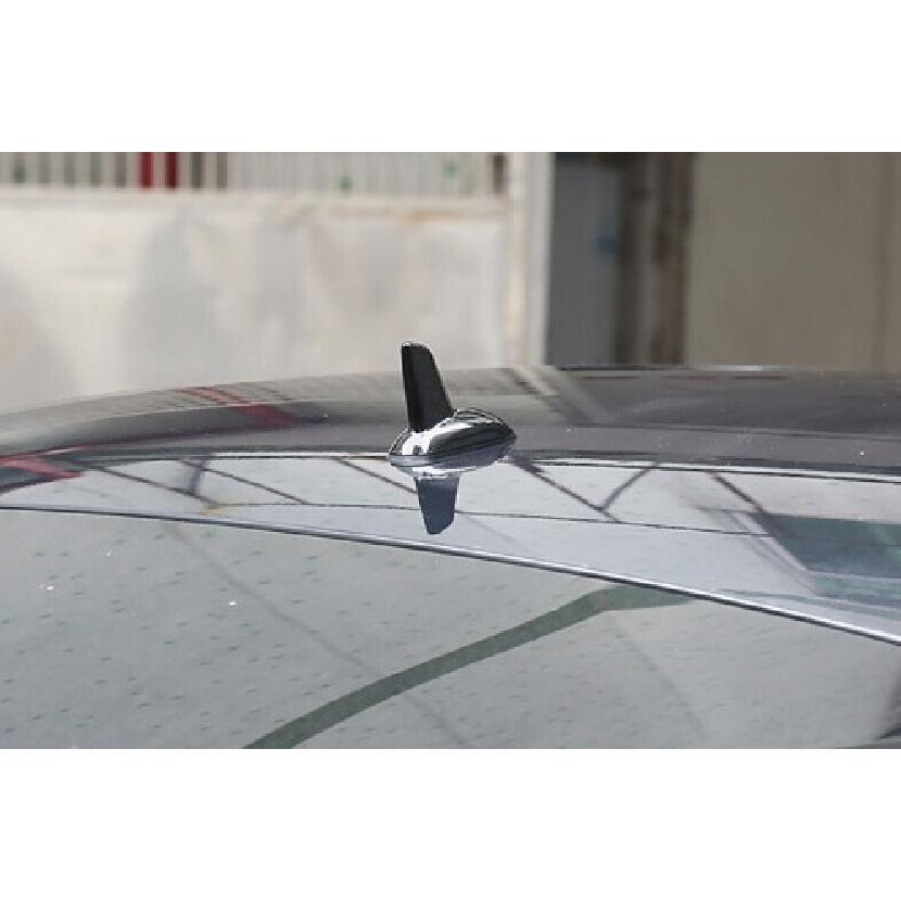 ABS Bright Black Cover Trim Shark Fin Antenna Aerial Fit For Benz GLA -