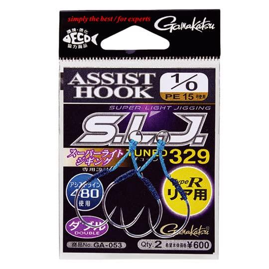 Gamakatsu Assist Hook S.L.J. TUNED329 Type R GA053#4