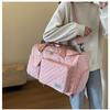 Large Capacity Lightweight Nylon Travel Bag With Shoe Compartment For