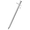 VidaXL Piquets de tente 24 pcs 19,5 cm 8 mm acier galvanisé, piquet de sol, piquet de tente en métal, piquet de tente en 4009358