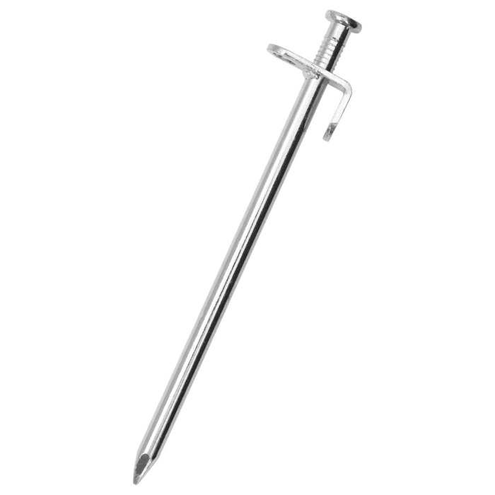 VidaXL Piquets de tente 24 pcs 19,5 cm 8 mm acier galvanisé, piquet de sol, piquet de tente en métal, piquet de tente en 4009358