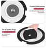 Universal Heat-Resistant Silicone Pot Lid with Notch - Edge-Sealing Glass Lid for Soup, Stir-fry, and Frying