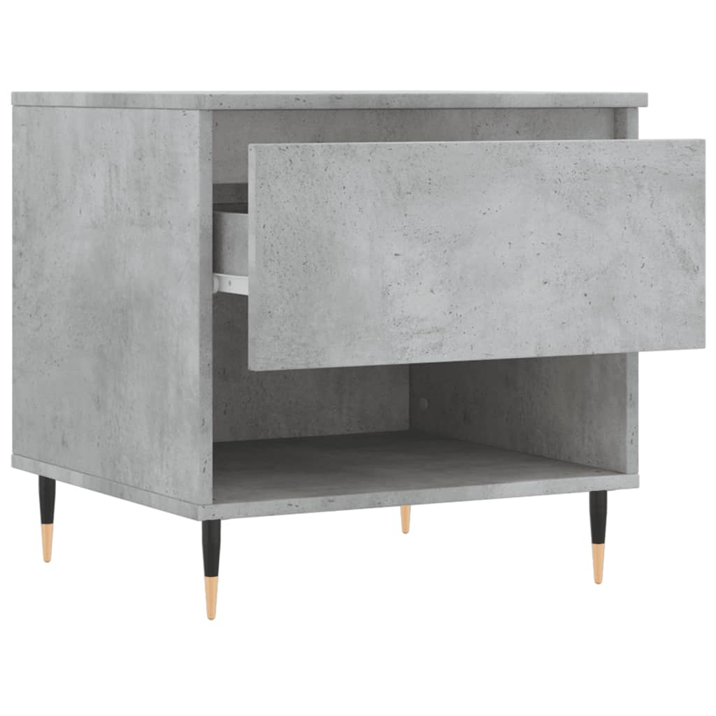  Coffee Table, Concrete Grey, 50x46x50 Cm