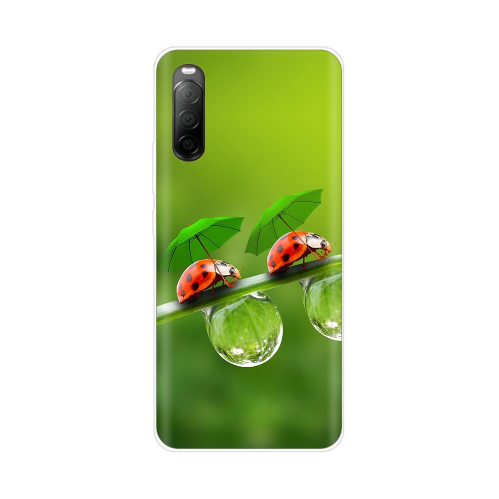 For SONY Xperia 10 iii 10 II Cases 10iii Soft TPU Silicone Bumper Phone Cases For Sony Xperia 10 II 10 III Cases Cover Fundas