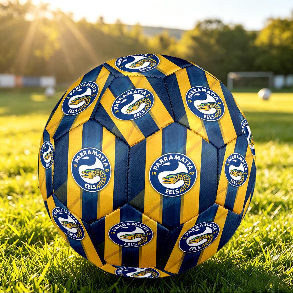 Parramatta Eels Size 5 Sports Training Ball Shock Absorbing Durable Ball For Match Daily Practice Outdoor Activities