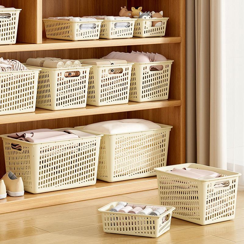 1Pcsmiscellaneous Storage Box, Toy Storage Basket, Household Plastic Storage Box, Kitchen Cabinet, Desktop Storage Box