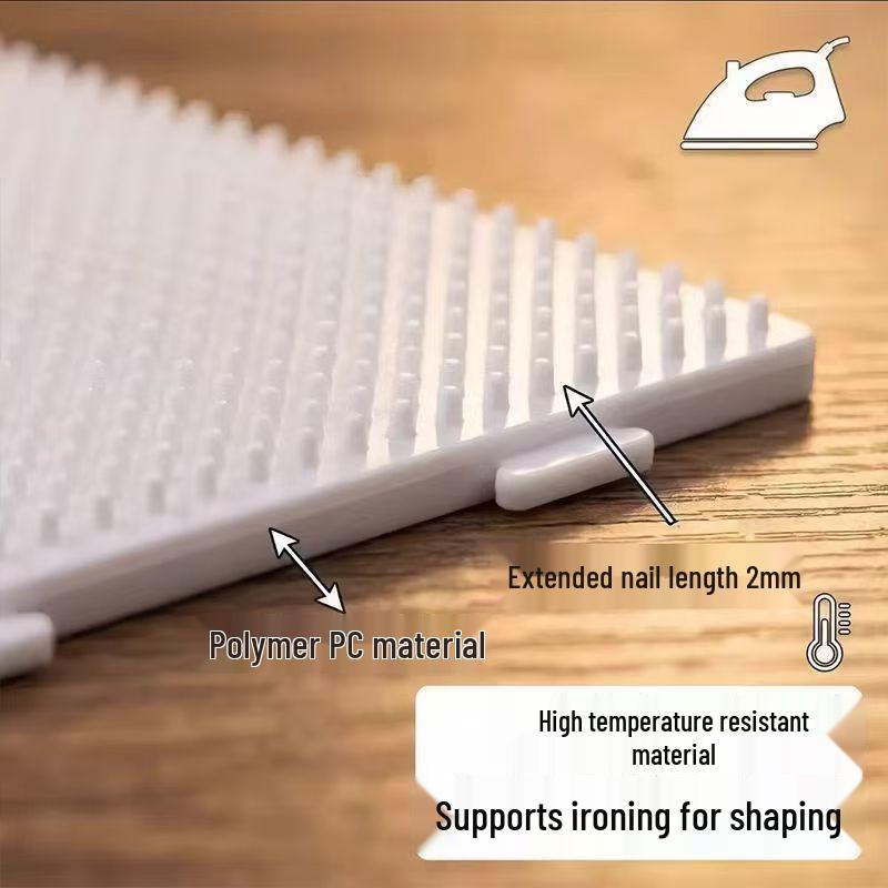 Heat-Resistant 2.6mm Pegboard Nails Set, 104 Pins for Perler Beads Mat Tool