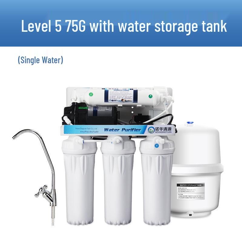 75G RO Reverse Osmosis Five-Stage Direct Drinking Water Purifier for Kitchen & Home