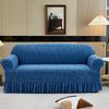 Knitted Sofa Cover All-Inclusive Thickened Non-Slip Skirt Sofa Cover Cushion Cover Four-Season Elastic Dust Cover