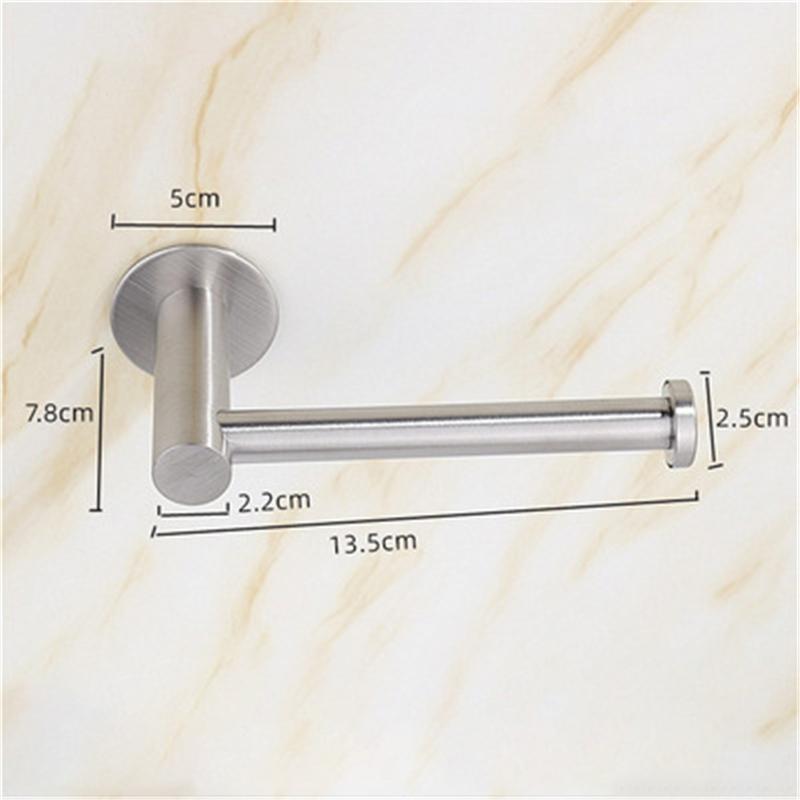 Toilet Wall Mount Toilet Paper Holder Stainless Steel Bathroom Kitchen Roll Paper Accessory Tissue Towel Accessories Holders