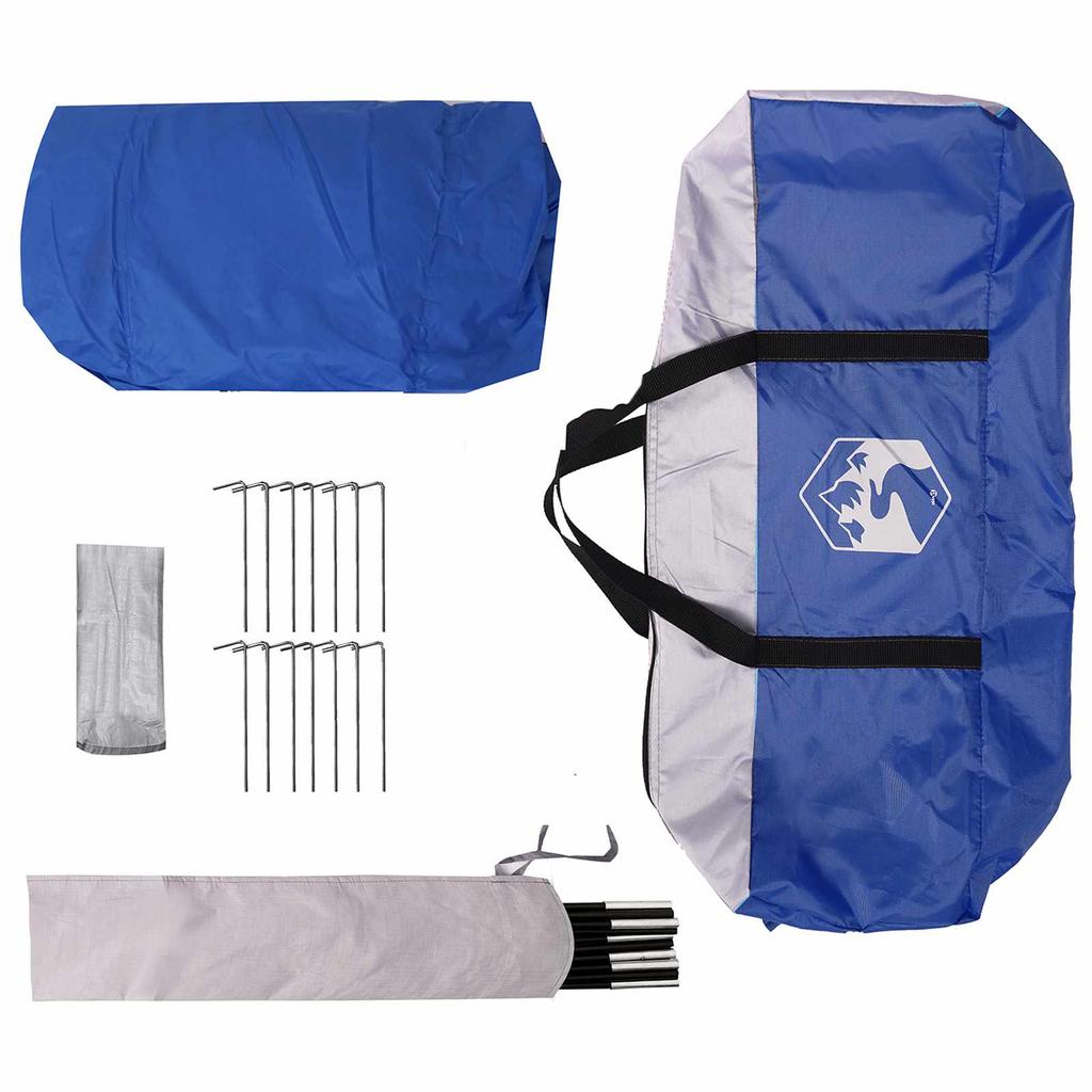 Pool Tent Dome 538 x 440 x 204 cm Azure Blue