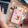 50-Pack Creative Festival Balloons Cartoon Stickers for DIY Phone Cases & Laptops