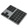Wireless Number Pad 35 Keys Scissor Switch BT5.0 Aluminium Alloy Case Numeric Keypad for Desktop Laptop Tablet