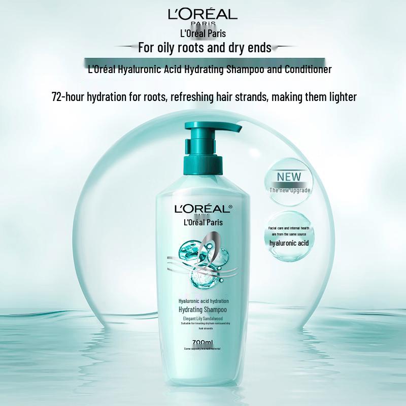 

L Oréal Hyaluronic Acid Hydrating Shampoo & Conditioner Set