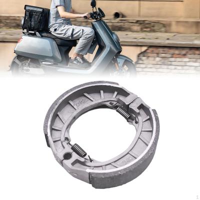 Motorcycle Disc Brake Block Pads, Aluminum Drum Shoe Pad for Gy6-125 Accessories