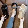 Fashion Fashion Women's Slippers Indoor Cross Ban Open Toe Slippers 2025 New Sweet Bow Saft-soled Casual Shoes Slides Sandalias De Mujer
