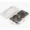 Mini Cookie Cutter Set - 30 Pieces Small Cookie Cutters for Pastry Dough, Pie Crust, and Fruit Cutting - 10 Different Shapes, Stainless Steel, Silver