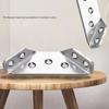 Universal Furniture Corner Connectors Furniture Corner Link Reliable Clamp Metal Supports for Wood with Nails & Tool