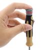 Compact Screwdriver Bit Set Magnetic Double for Head Screwdriver Bits Chrome Vanadium Steel Hand Manual Repair Tool 7 Pc
