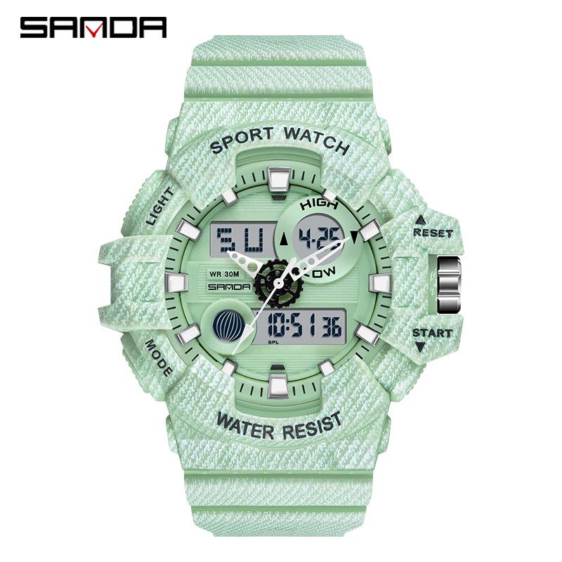 Orologio Sportivo Impermeabile Multifunzione Sanda per Studenti con Sveglia