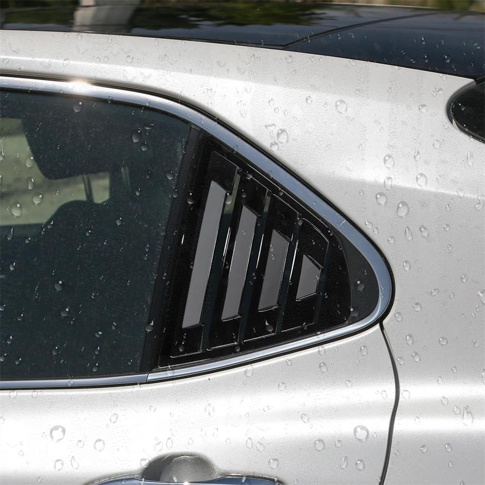Rear Side Window Louvers for 2018-2024 Toyota Camry Air Vent Scoop Covers