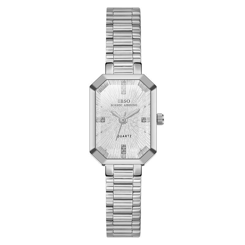 1618 square steel belt watch fashion small dial women s watch