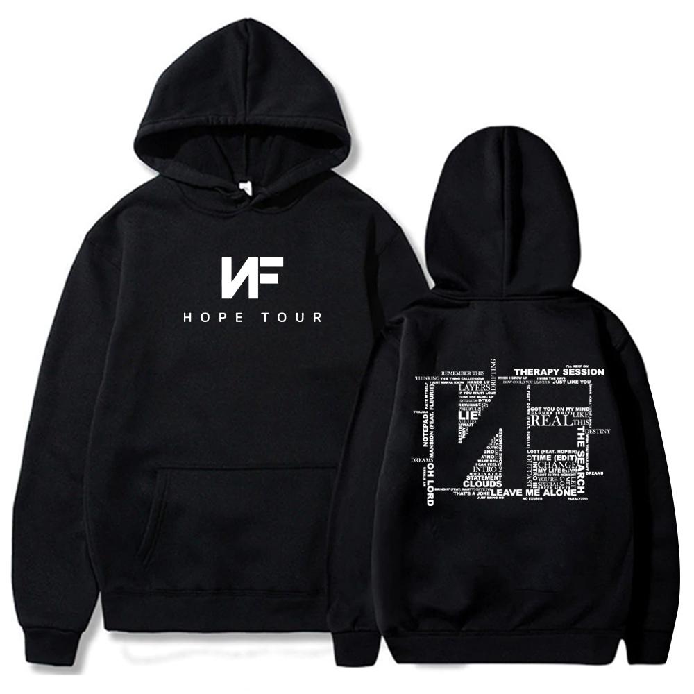Nf Hope Tour Mikina Nf Merch Nf Hudební Album Mikina Dárek pro Fanouška Nf Pulovr Topy Streetwear