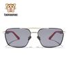 Vintage Metal Sunglasses With Polarized Protection For Fashion Trendsetters
