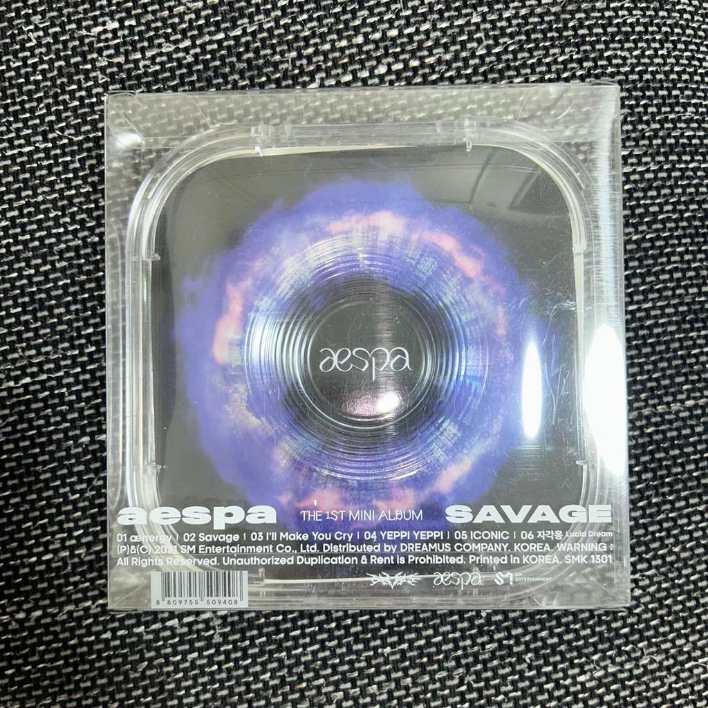 [USED] aespa SAVAGE mini album