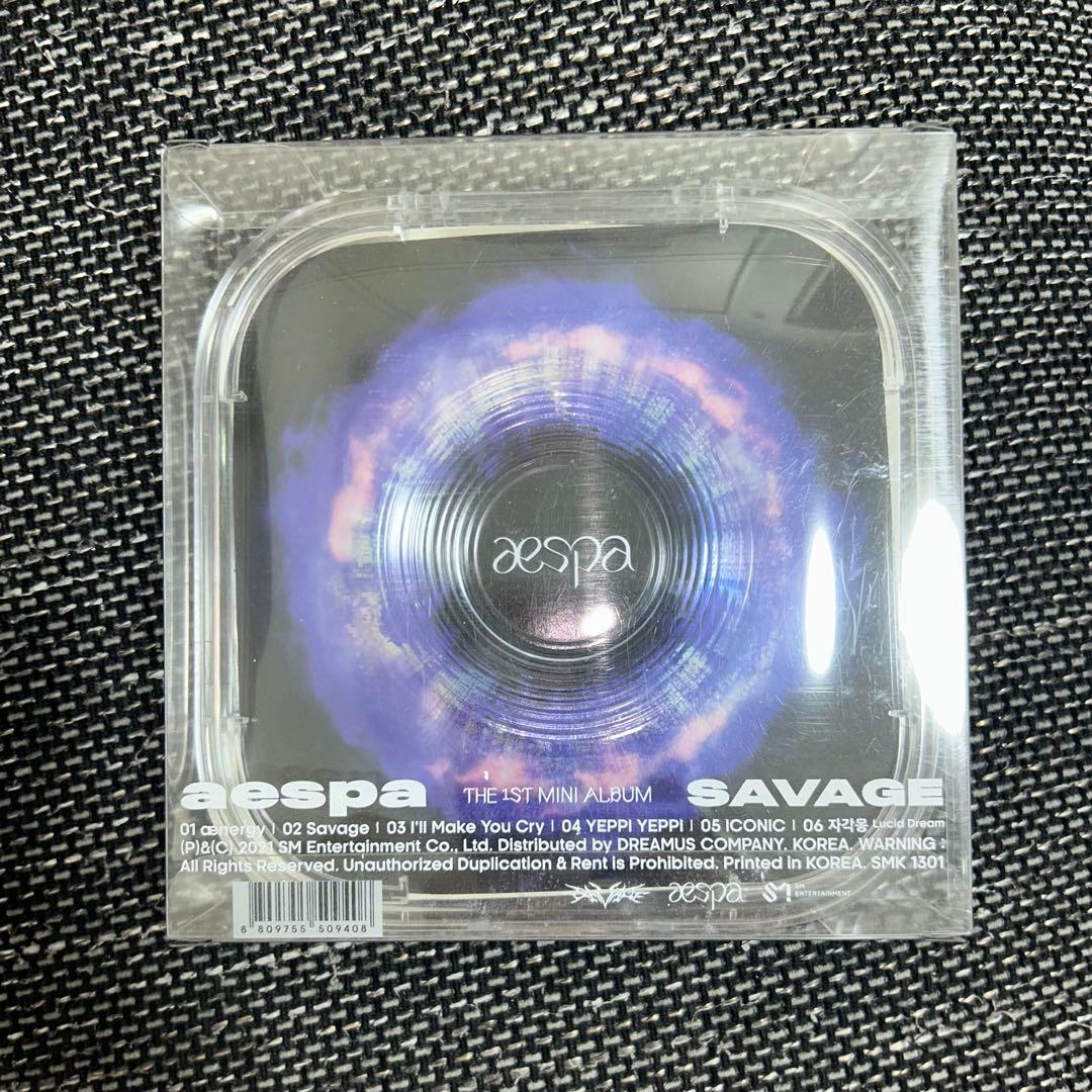 

[БУВШИЙ У ВЖИВАННІ] міні-альбом aespa SAVAGE